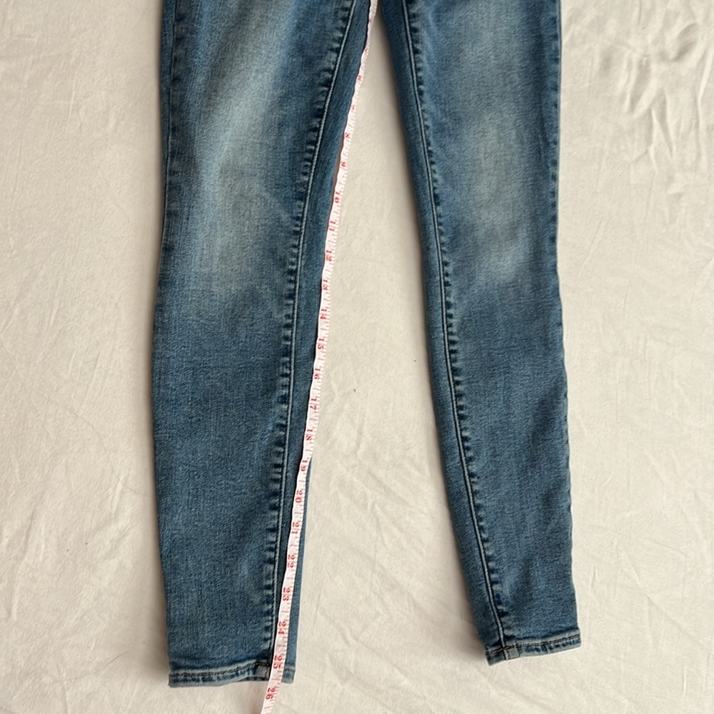 Lucky Brand Bridgette Skinny Ankle Jean Light Wash Size 25 - Picture 6 of 8